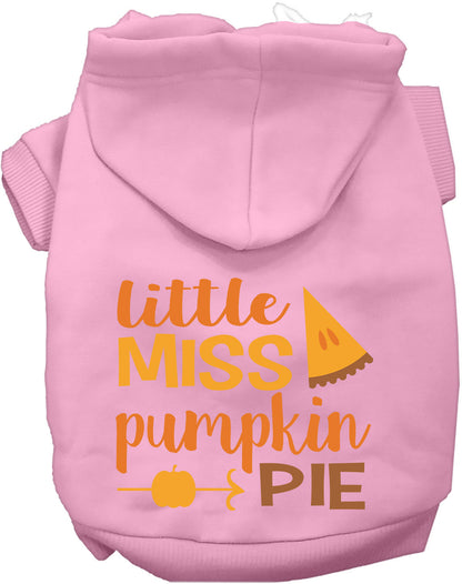 Little Miss Pumpkin Pie Pet Hoodie