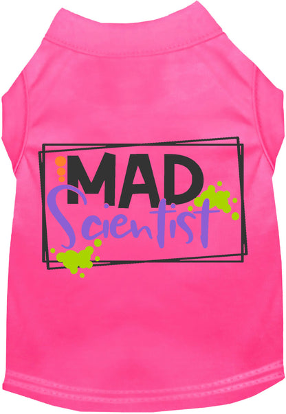 Mad Scientist Pet Shirt