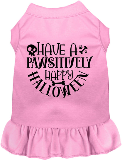 Pawsitively Happy Halloween Pet Dress