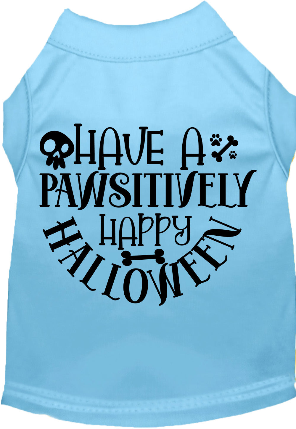 Pawsitively Happy Halloween Pet Shirt
