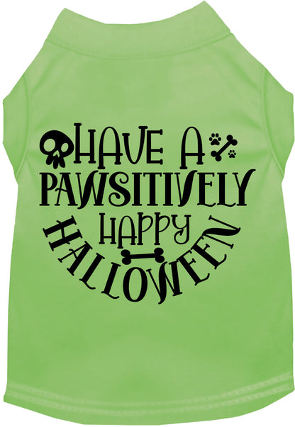 Pawsitively Happy Halloween Pet Shirt