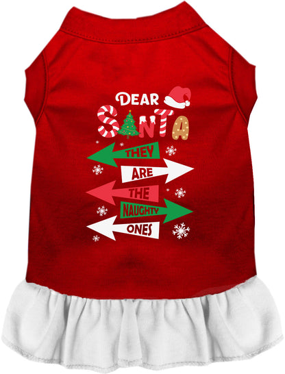They're the Naughty Ones Pet Dress