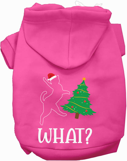 Kitty What Christmas Tree Pet Hoodie
