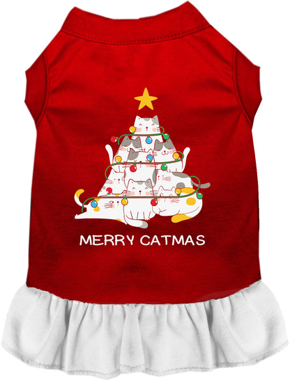Merry Catmas Pet Dress
