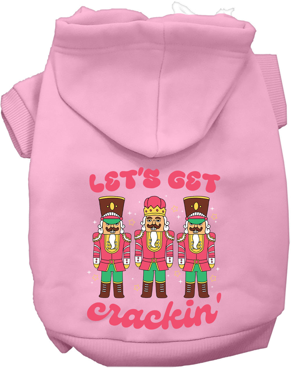 Let's Get Crackin' Nutcracker Christmas Pet Hoodie