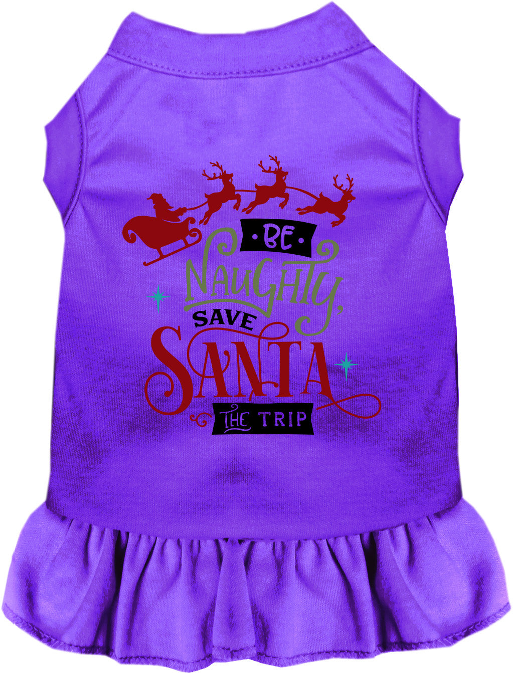 Save Santa the Trip Pet Dress