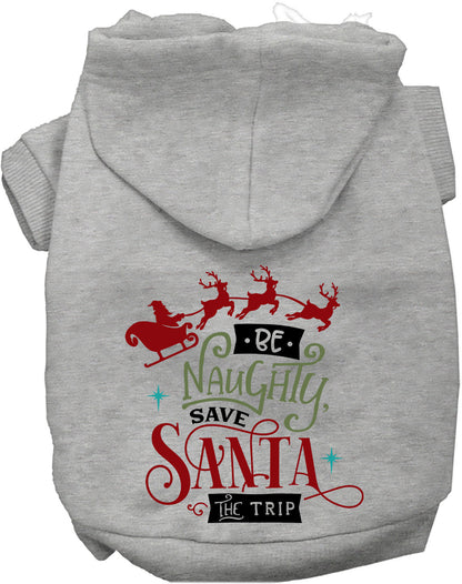 Save Santa the Trip Christmas Pet Hoodie