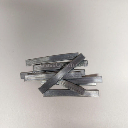 Lead Strips 2" for Aquarium Plants 10 Pieces