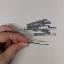 Lead Strips 2" for Aquarium Plants 10 Pieces