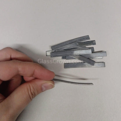 Lead Strips 2" for Aquarium Plants 10 Pieces
