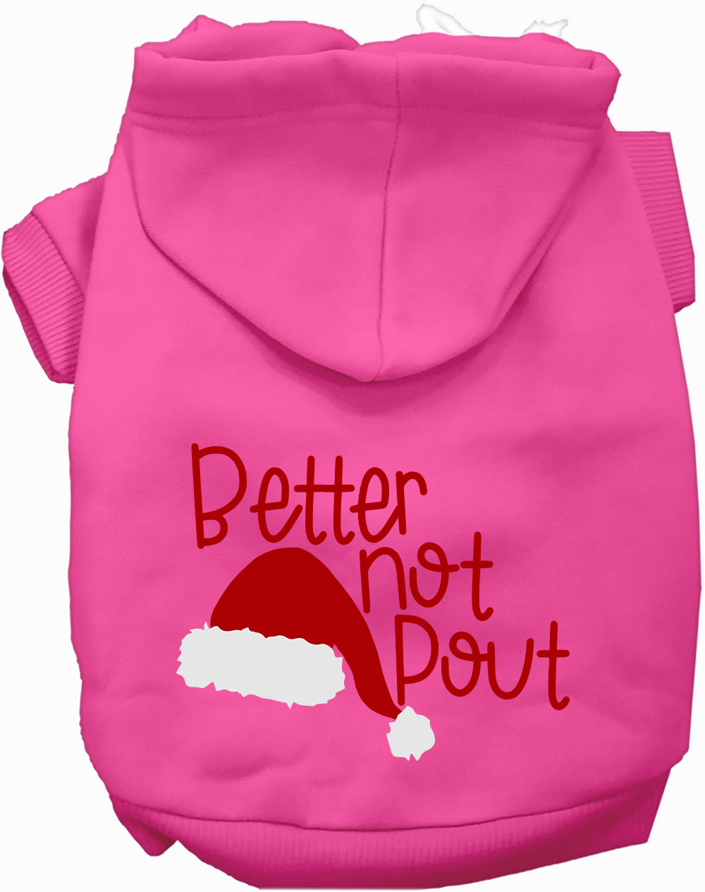 Better Not Pout Christmas Pet Hoodie