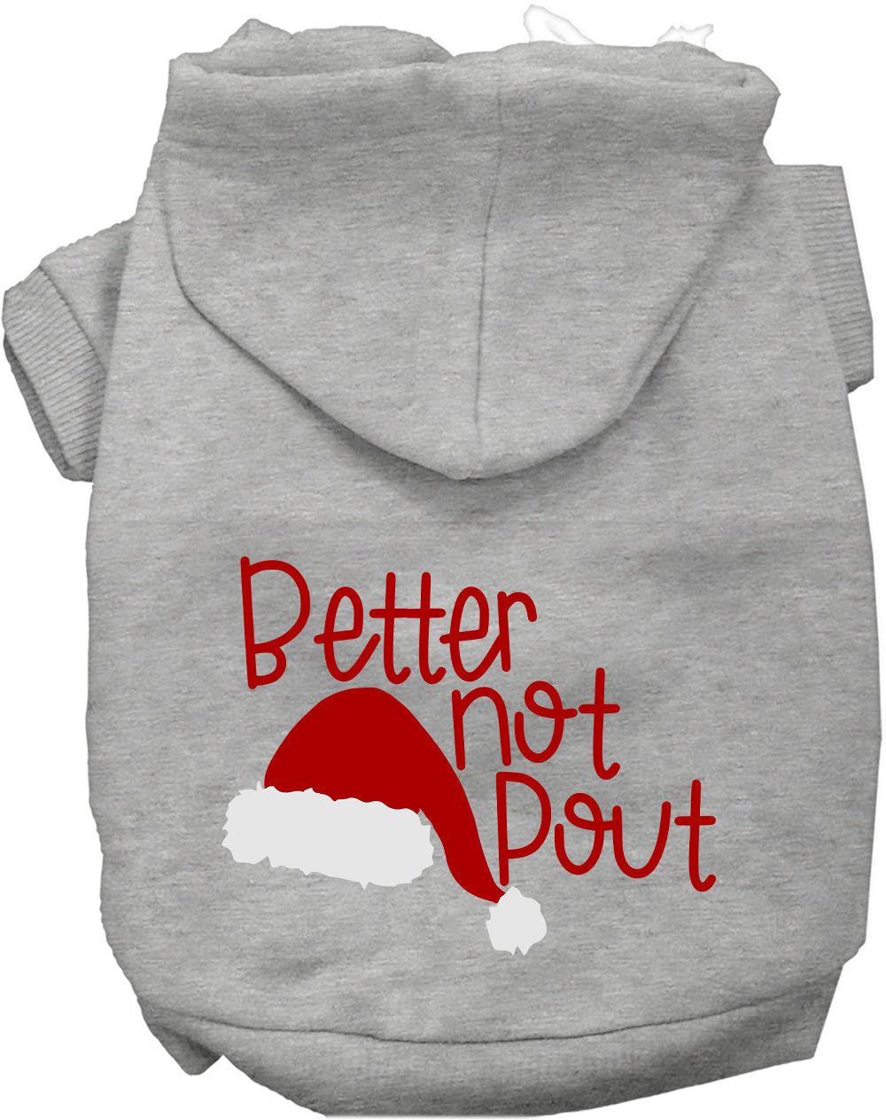 Better Not Pout Christmas Pet Hoodie