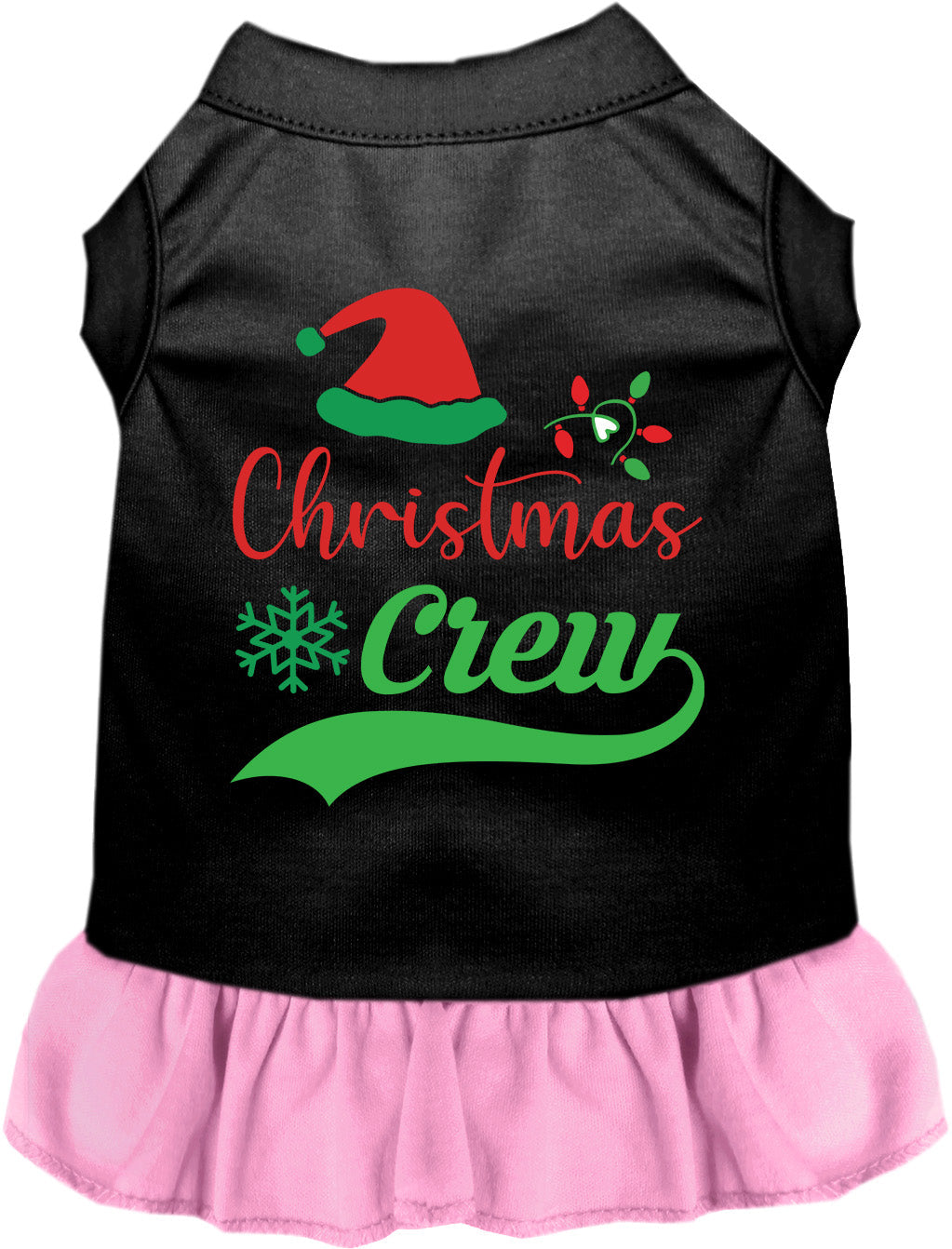 Traditional Christmas Crew Pet Dress