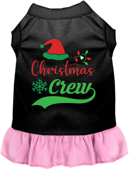 Traditional Christmas Crew Pet Dress