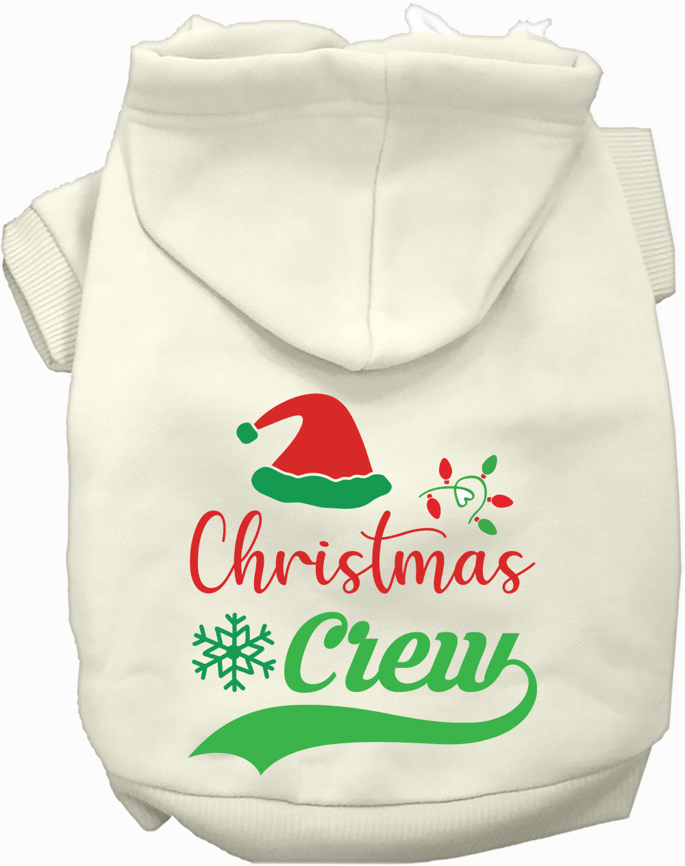 Traditional Christmas Crew Pet Hoodie