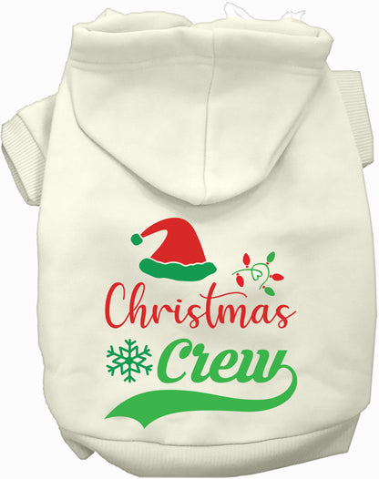 Traditional Christmas Crew Pet Hoodie