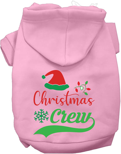 Traditional Christmas Crew Pet Hoodie