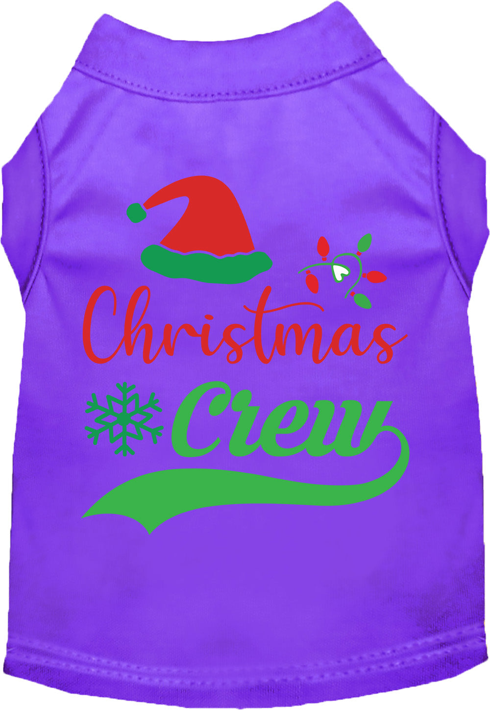Traditional Christmas Crew Pet Shirt
