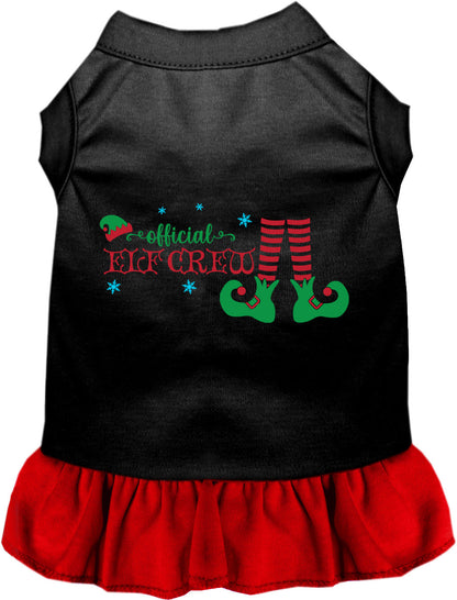 Elf Crew Christmas Pet Dress