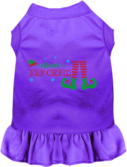 Elf Crew Christmas Pet Dress
