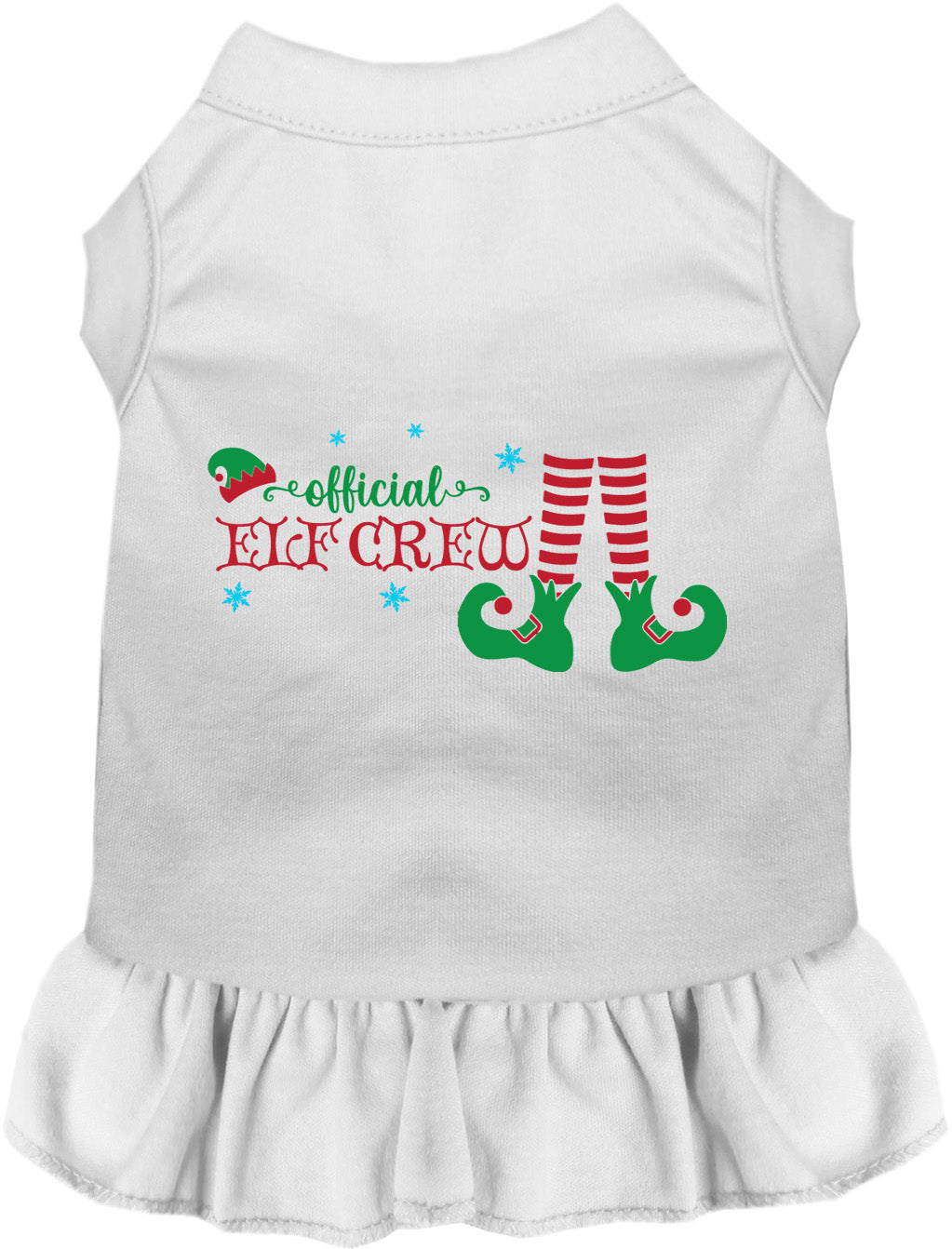 Elf Crew Christmas Pet Dress