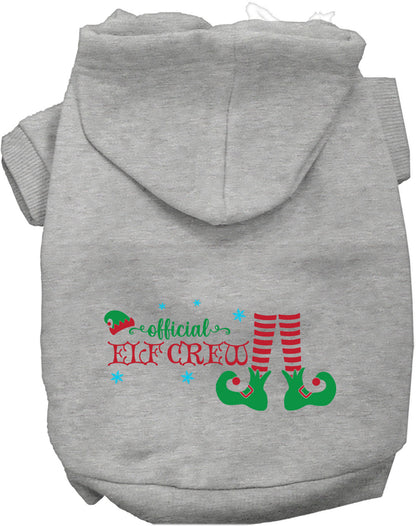 Elf Crew Christmas Pet Hoodie