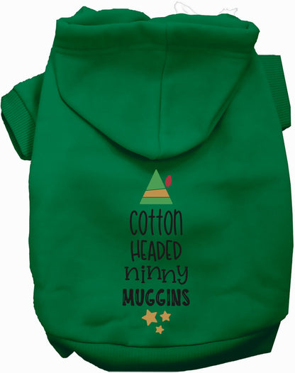 Cotton Headed Ninny Muggins Christmas Pet Hoodie