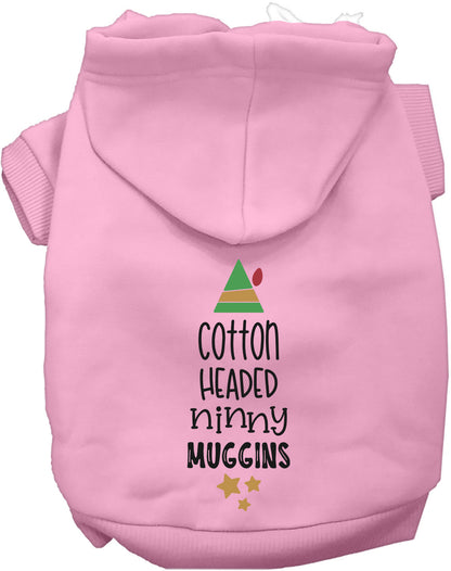 Cotton Headed Ninny Muggins Christmas Pet Hoodie