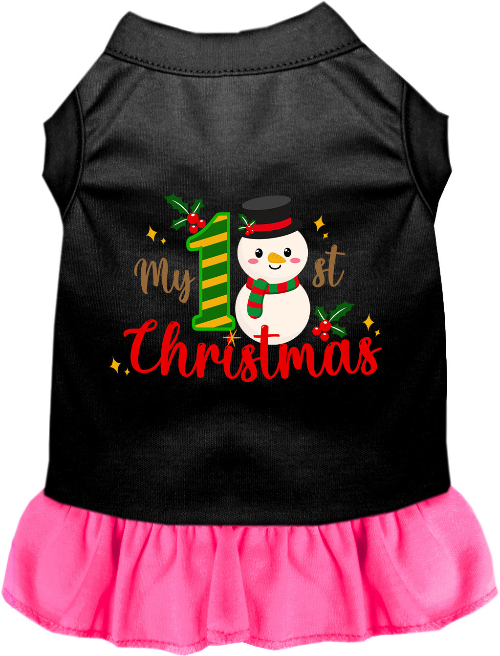 My 1st Christmas Pet Dress