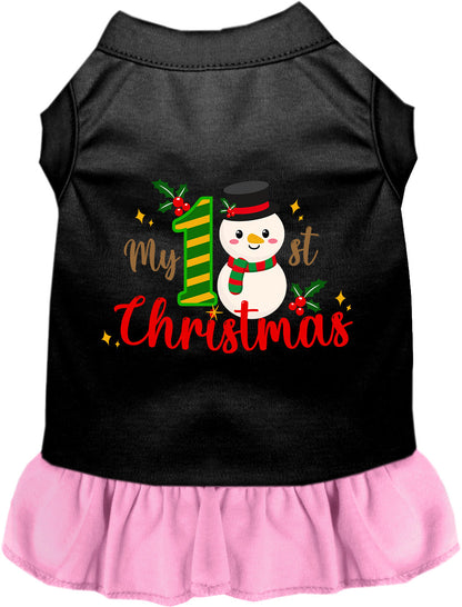 My 1st Christmas Pet Dress