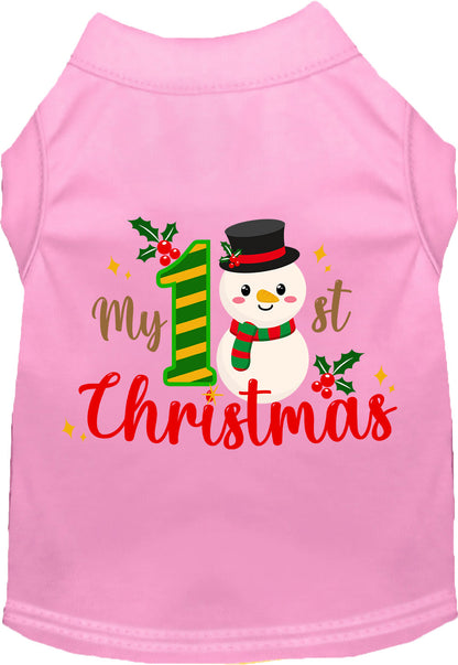 My 1st Christmas Pet Shirt