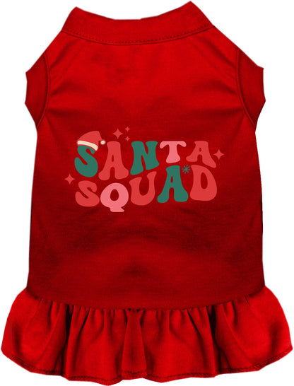 Santa Squad Pet Dress