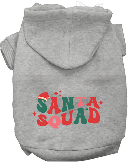 Santa Squad Christmas Pet Hoodie