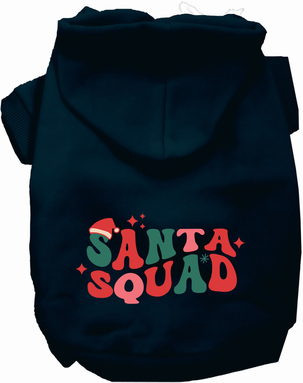 Santa Squad Christmas Pet Hoodie
