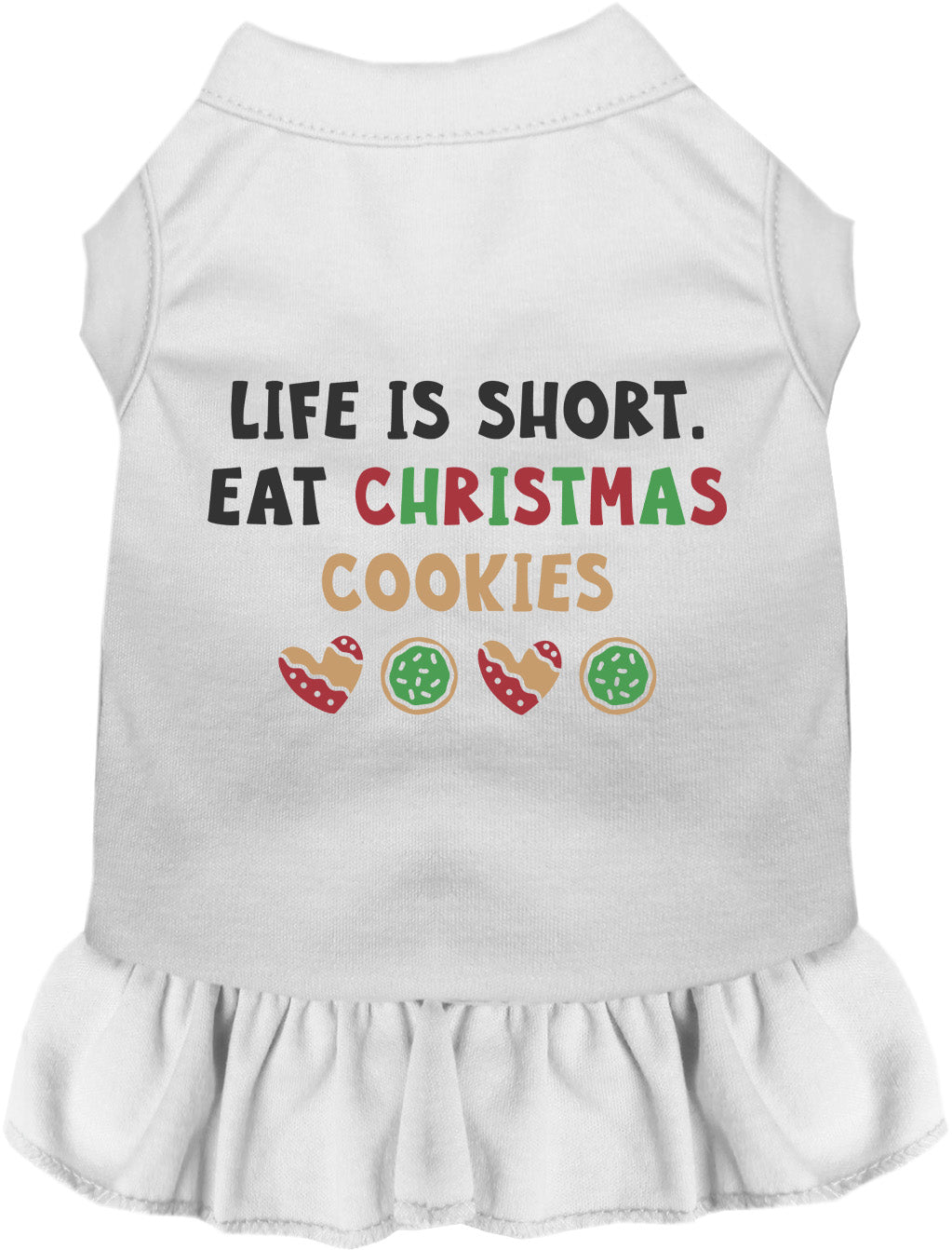 Eat Christmas Cookies Pet Dress
