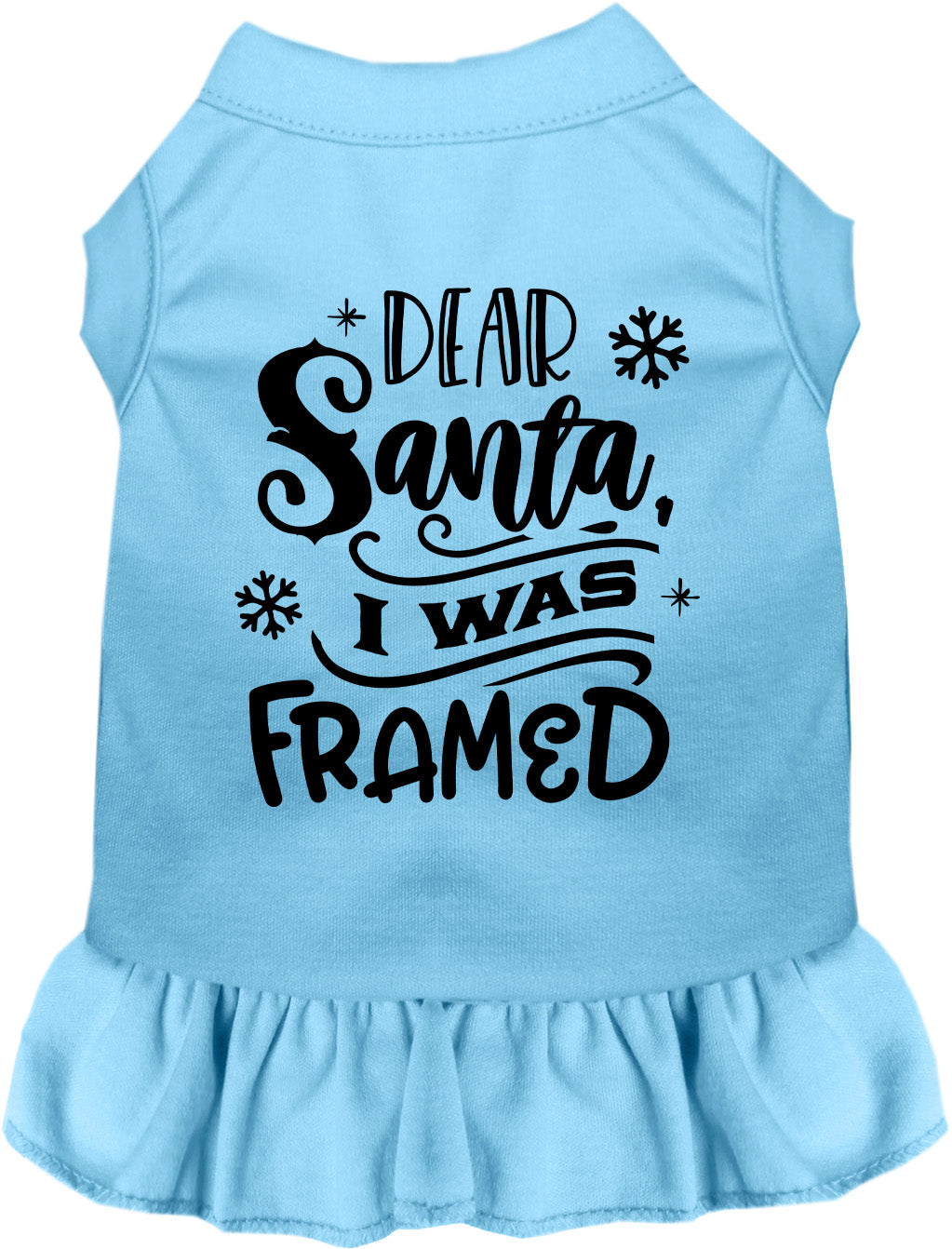 I was Framed! Christmas Pet Dress