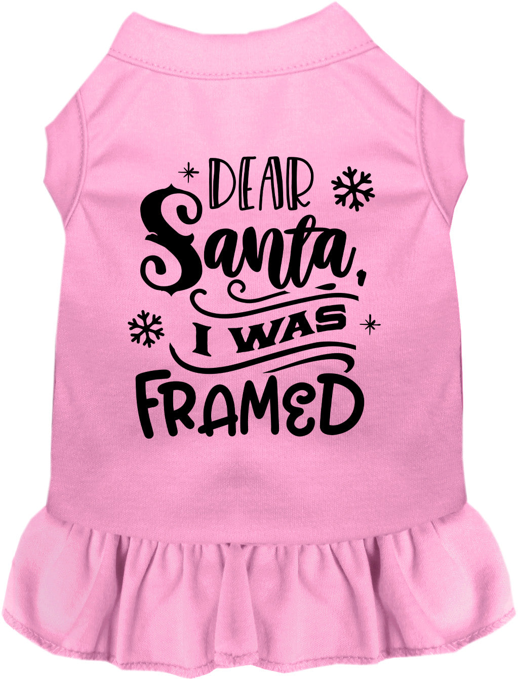 I was Framed! Christmas Pet Dress
