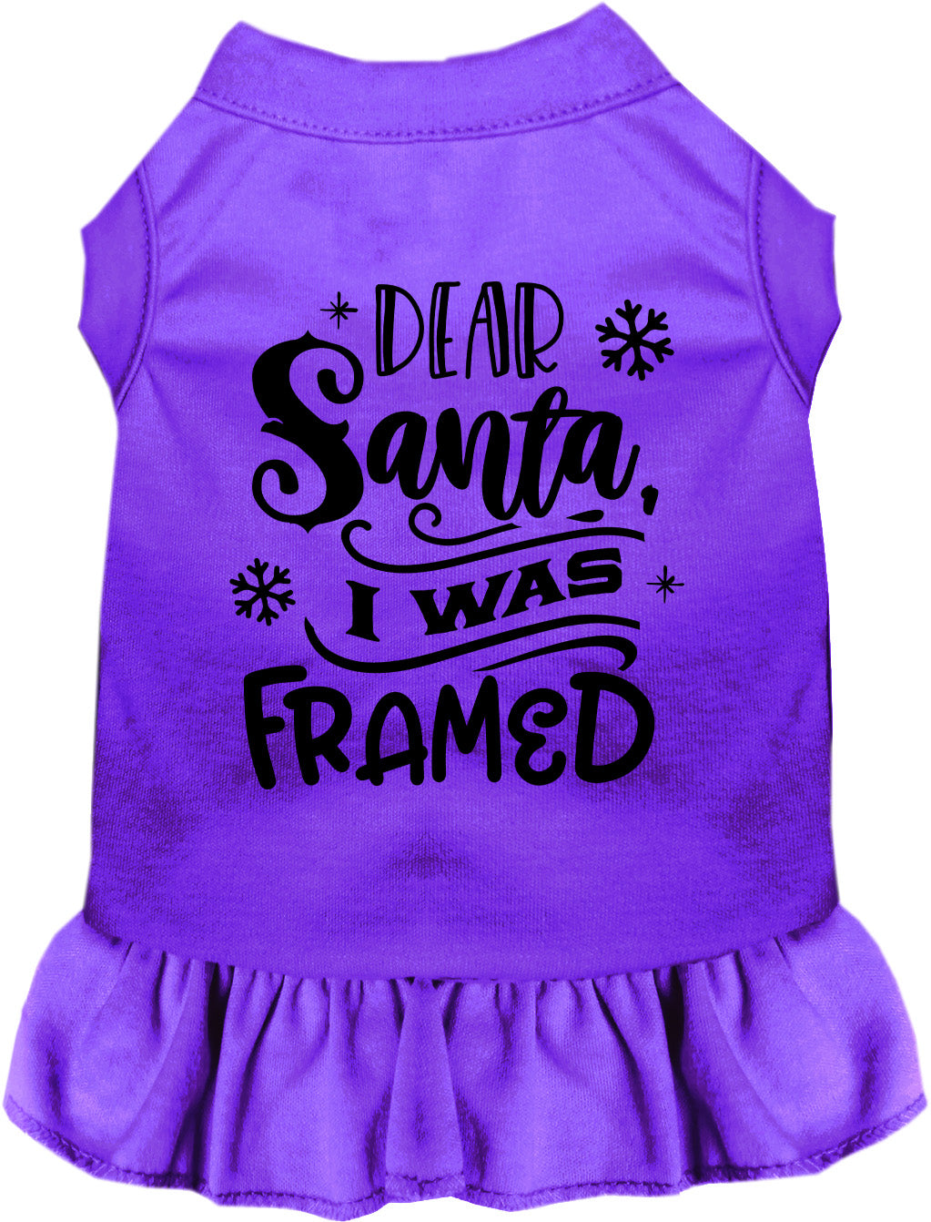I was Framed! Christmas Pet Dress