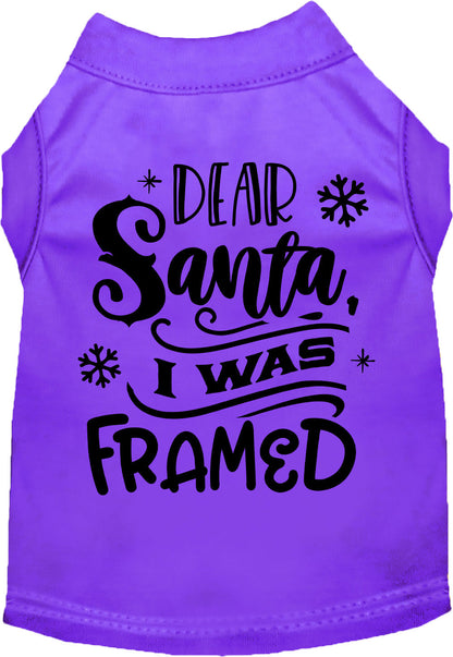 I was Framed! Pet Shirt