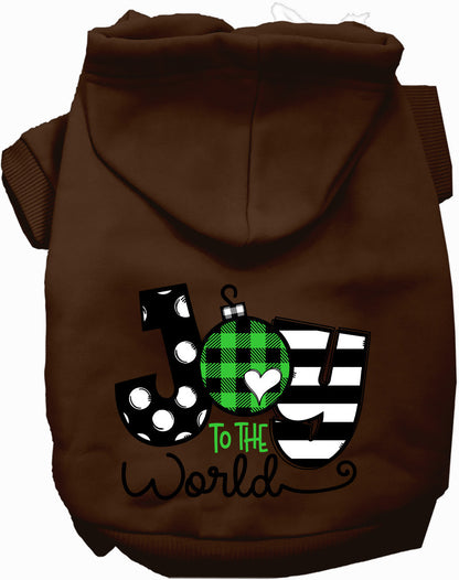 Joy to the World Pet Hoodie