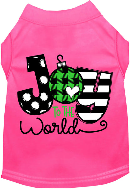 Joy to the World Pet Shirt