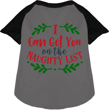 Can Get You on the List Pet Raglan Shirt