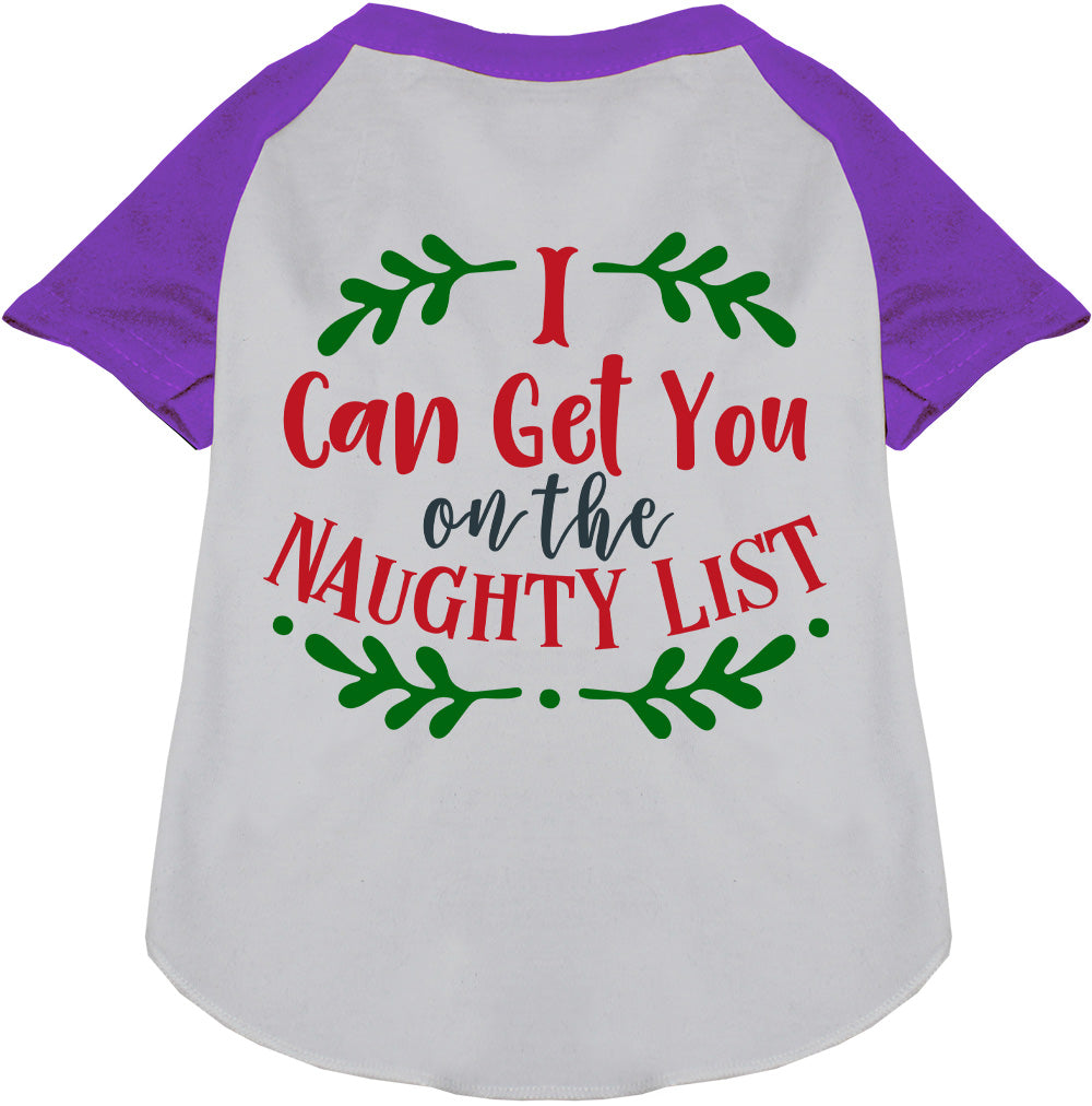 Can Get You on the List Pet Raglan Shirt