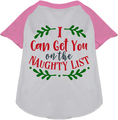 Can Get You on the List Pet Raglan Shirt