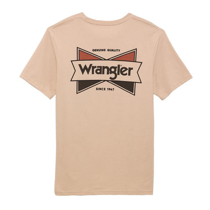 Tan Logo | Wrangler Mens
