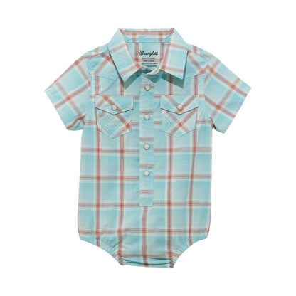 Plaid Bodysuit | Wrangler Infant