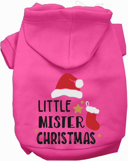 Little Mister Christmas Pet Hoodie