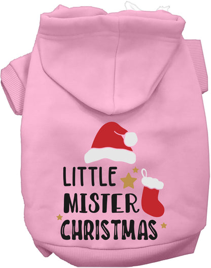 Little Mister Christmas Pet Hoodie