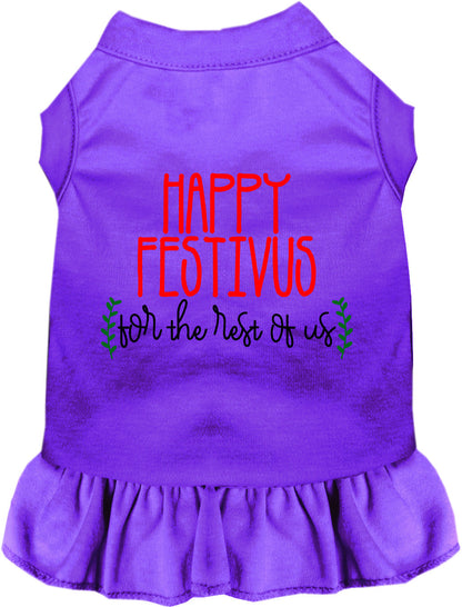 Happy Festivus Pet Dress