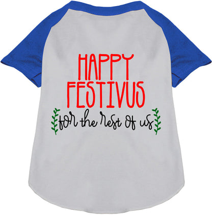 Happy Festivus Pet Raglan Shirt